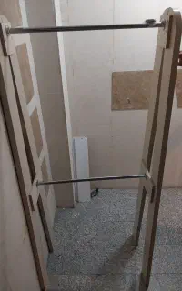 رگال جالباسی mdf دوطبقه شیک