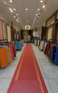 پرده آماده حریر اتاق‌ خوابی