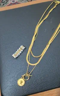 گردنبند و انگشتر رولکس