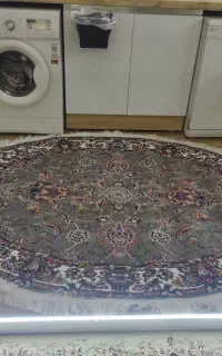 گلیم فرش 4متری بیضی