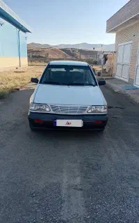 پراید مدل ۸۴بدون رنگ ولی لیسه کشی دارد