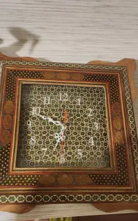 ساعت خاتم کاری ۴ گوش صلیبی