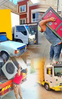 اتوبار(مهرگستر)کارگرکامیونت حمل اثاثیه منزل۲۴ساعته