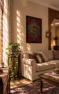 تابلوفرش دست‌ساز خاص آماده فروش