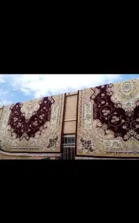 دوتا فرش 12متر سالم معاوضه هم دارم...