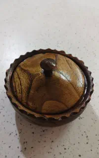 قندان چوبی کاملا نو