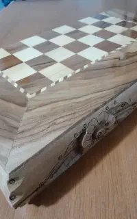 تخته نرد گردو منبت کاری