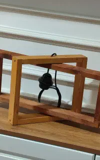 لوستر چوبی