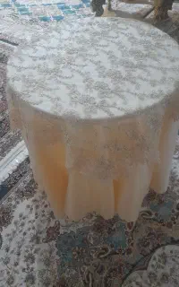 میز خاطره چوب ام دی اف پایه فلزی