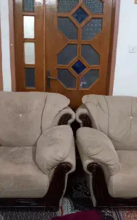 مبل راحتی جنس چوب