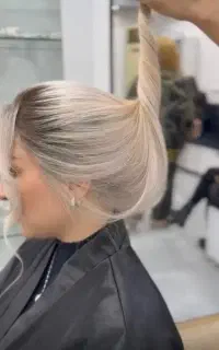 رنگ و لایت با هیرکالریست حرفه ای