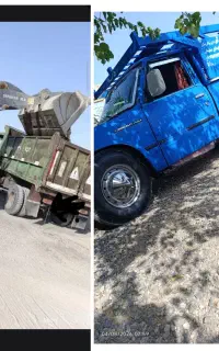 نیسان حمل بار کرایه خاور حمل انواع شن ماسه و غیره
