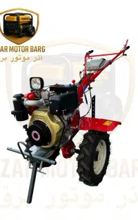 کولتیواتور دیزلی کاما 10 اسب مدل KDT910 KE استارتی