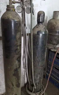 2عدد بالن هوا به همراه 10متر شیلنگ مانومتر وپک برش