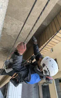 کار در ارتفاع شیراز راپل آستانه