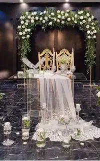لباس عروس و سفره عقد