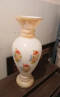 فروش گلدان شیشه ای قدیمی