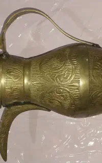 دله قهوه طرح دار اصل