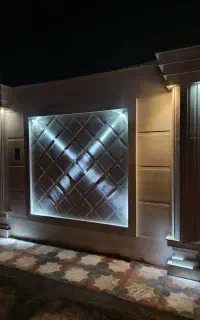 کاشیکاری و رنگ‌کاری ساختمان