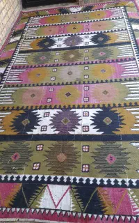 گلیم فرش ۶ متری