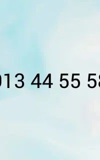 ۰۹۱۳۴۴۵۵۵۸۰