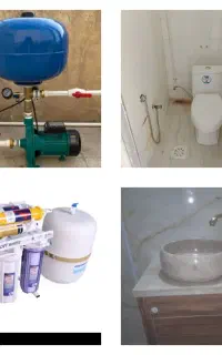 تعمیر و نصب پمپ آب شیرآلات لوله‌کشی تصفیه آبگرمکن