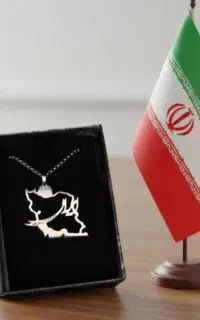 گردنی نقشه  ایران با ذوالفقار