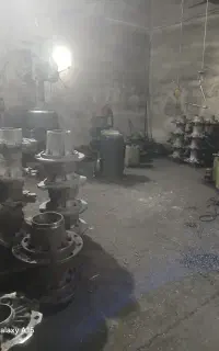 کارگر وسط کار
