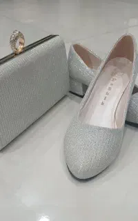 سیت کیف و کفش مجلسی نو