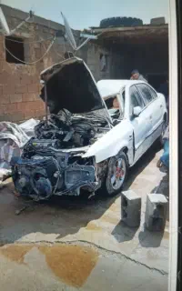 فروش ماشین سمند f7 تصادفی مدل ۹۳ دوگانه شرکتی