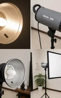 ست تجهیزات نورپردازی عکاسی Mettle 300