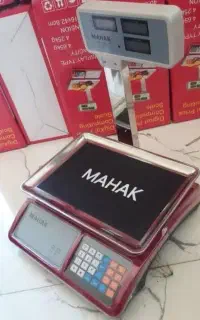 ترازو ۴۰ کیلویی علمکدارکیبورداستیل و کیبورد معمولی