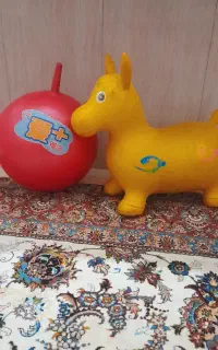 اسب و توپ بادی