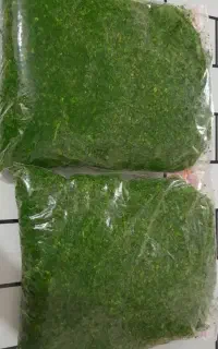سبزی تازه خرد شده اماده برای فردا