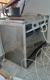 فرگاز پنج شعله تمام استیل
