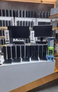 پکیج کامل کامپیوتر کیس + مانیتور + موس و کیبورد