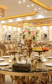 باغ عمارت تالار مجلل رها