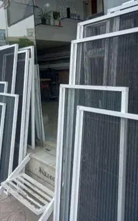 توری پلیسه.درب و پنجره دوجداره UPVC.تعمیرات