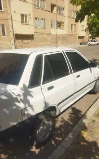 پراید مدل 87دوگانه شرکت برگه کارشناسی عکس آخر