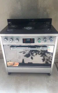 اجاق گاز طرح فر ۵ شعله