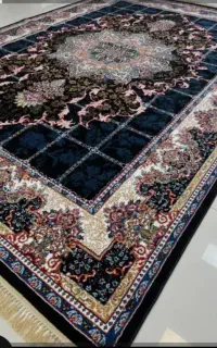 دوعدد قالی فرش هیوا کاشان برا فروش