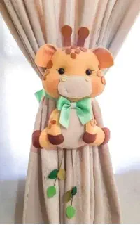 عروسک پرده جمع کن(اتاق کودک)