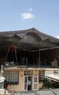 نصب شیروانی ، درب پنجره ، اسکلت ، نبشی کشی والپست