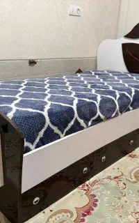فروش  دو عدد تخت نوجوان سایز ۸۵*۱۸۰ در حد نو
