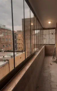 شیشه بالکن ، بالکن شیشه ای جام آذر