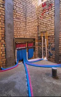 اجراع لوله کشی اب ساختمان باکادری مجرب