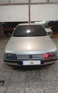 پژو 405نقره ای