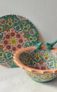ظروف میناکاری زیبا