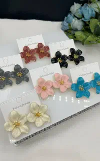 گوشواره مینا کاری بدلیجات