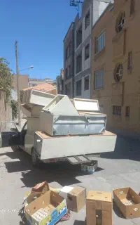 ضایعات آهن آلومینیوم خریدارم